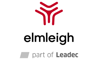 Elmleigh logo with the addition "part of Leadec".